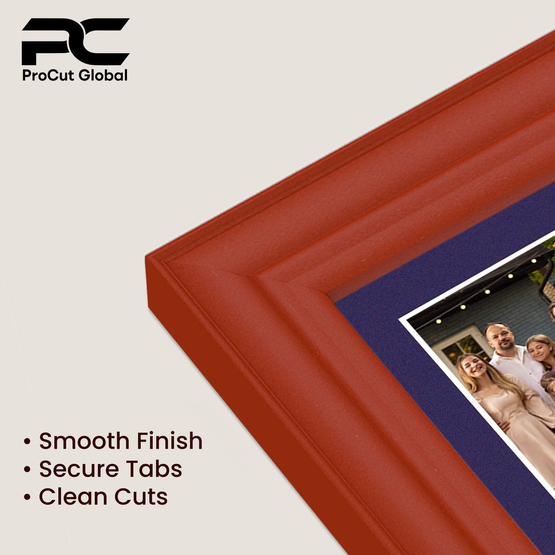 12x12" Classic Red Multi Aperture Photo Frame - Fits 6x4" (x4) Photos | Collage Frame thumbnail 7