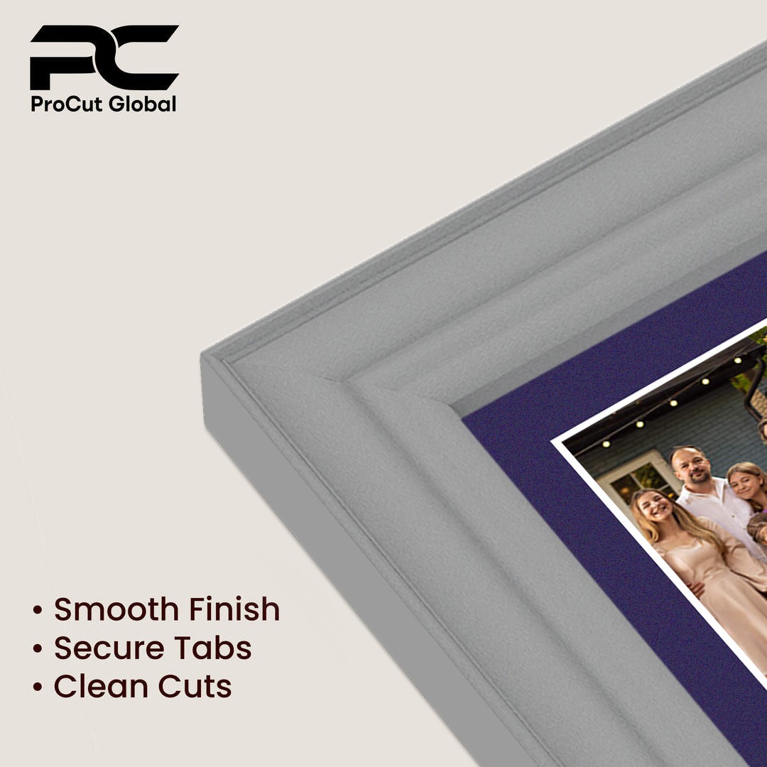 20x14" Classic Light Grey Multi Aperture Photo Frame - Fits A4 (x2) Photos | Collage Frame thumbnail 7