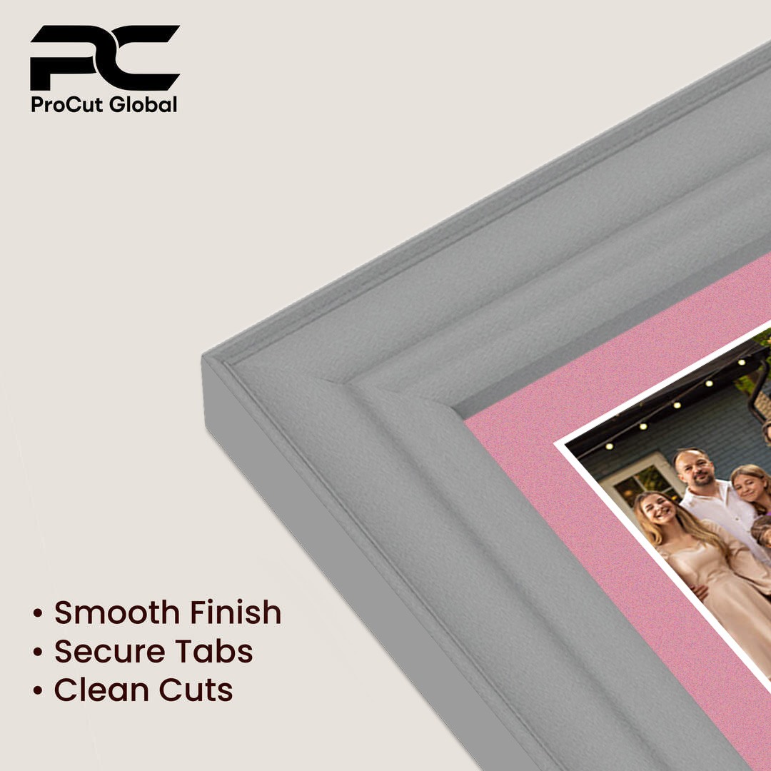 20x14" Classic Light Grey Multi Aperture Photo Frame - Fits A4 (x2) Photos | Collage Frame thumbnail 7