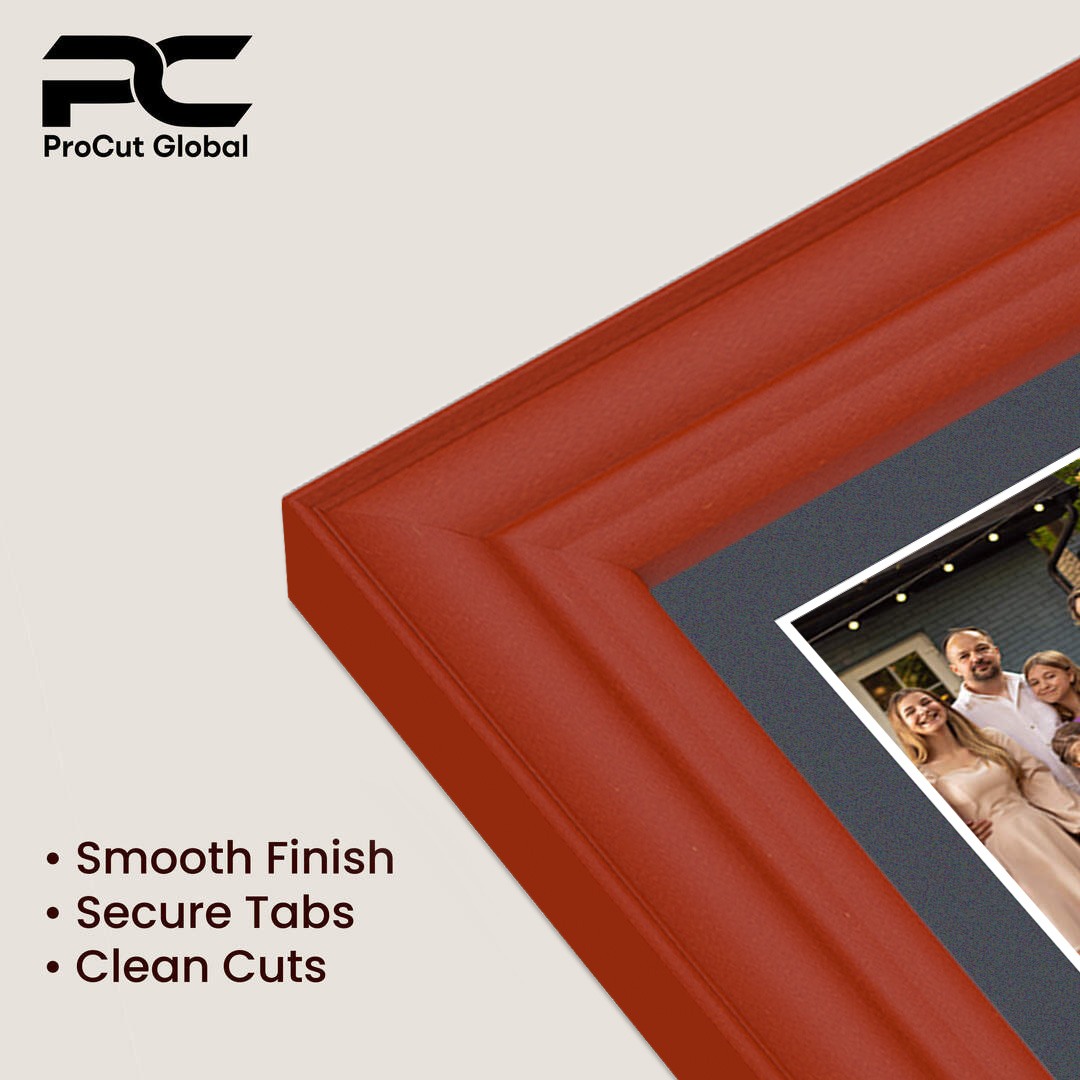 20x14" Red Classic Multi Aperture Photo Frame - Fits A4 (x2) Photos | Collage Frame thumbnail 7