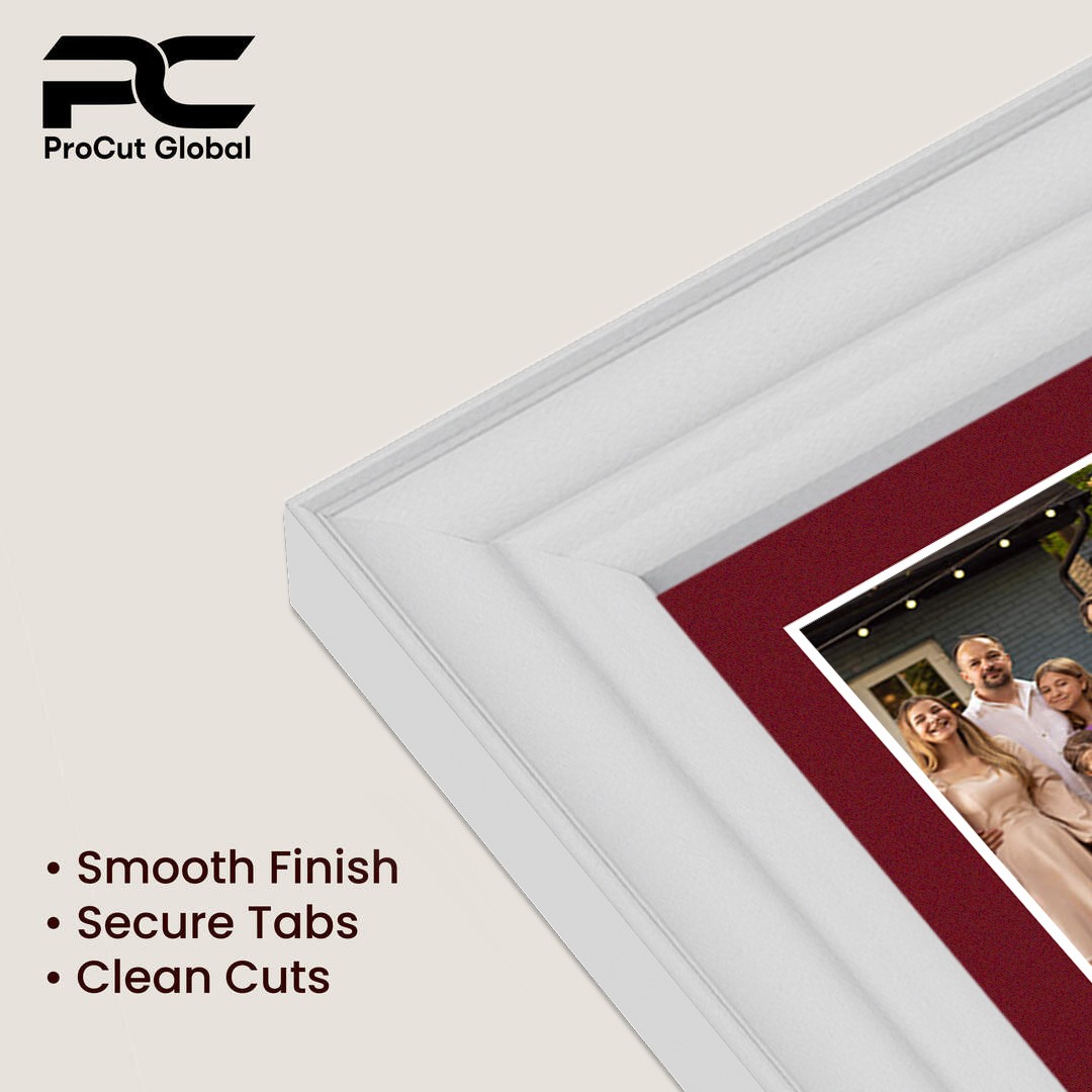 20x14" Classic White Multi Aperture Photo Frame - Fits A4 (x2) Photos | Collage Frame thumbnail 7