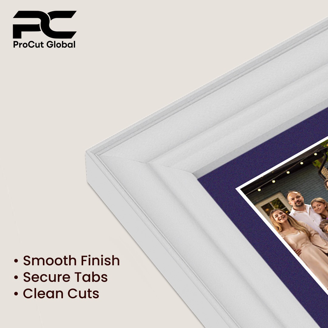 20x14" White Classic Multi Aperture Photo Frame - Fits A4 (x2) Photos | Collage Frame thumbnail 7