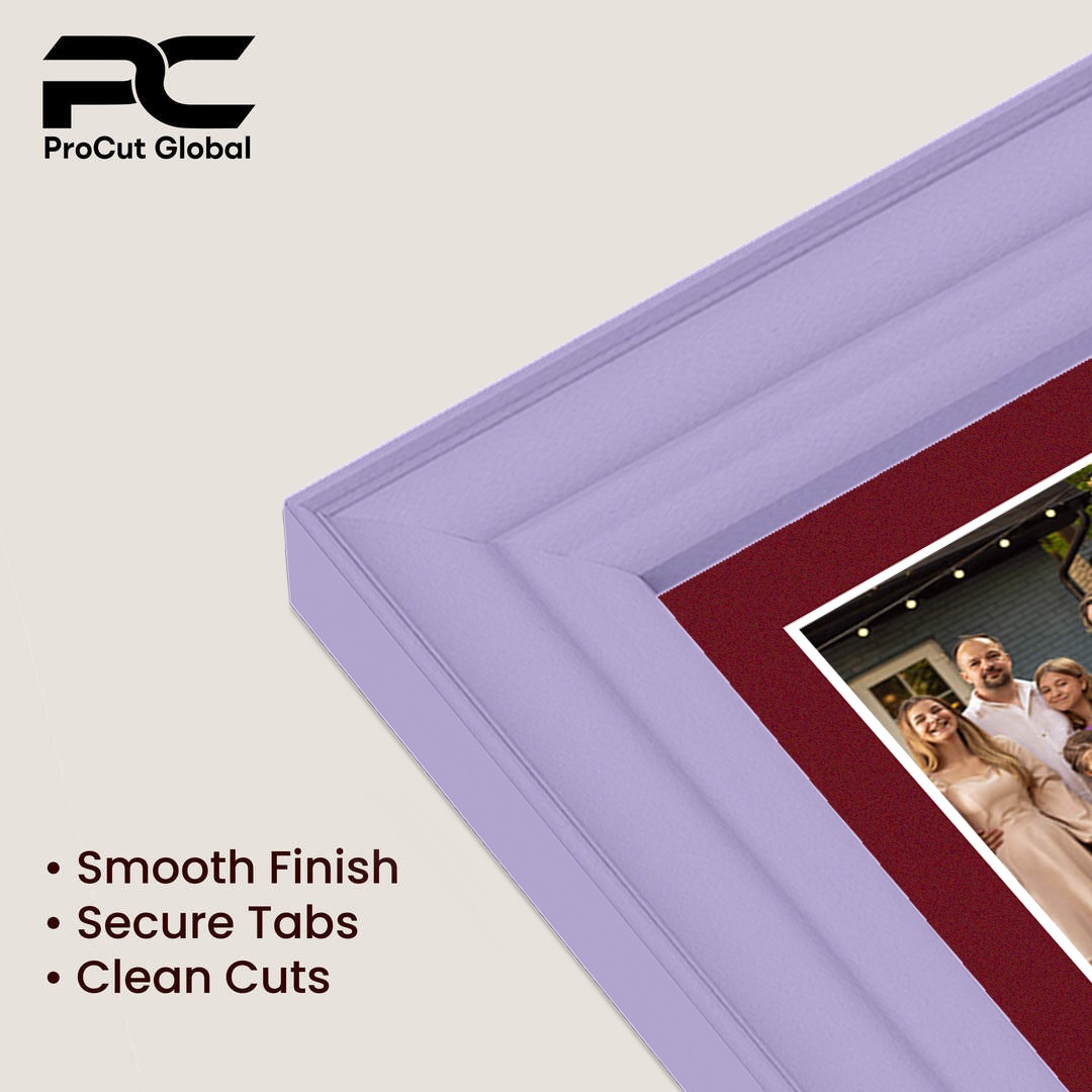40x20cm Purple Classic Multi Aperture Photo Frame - Fits 6x4" (x3) Photos | Collage Frame thumbnail 7