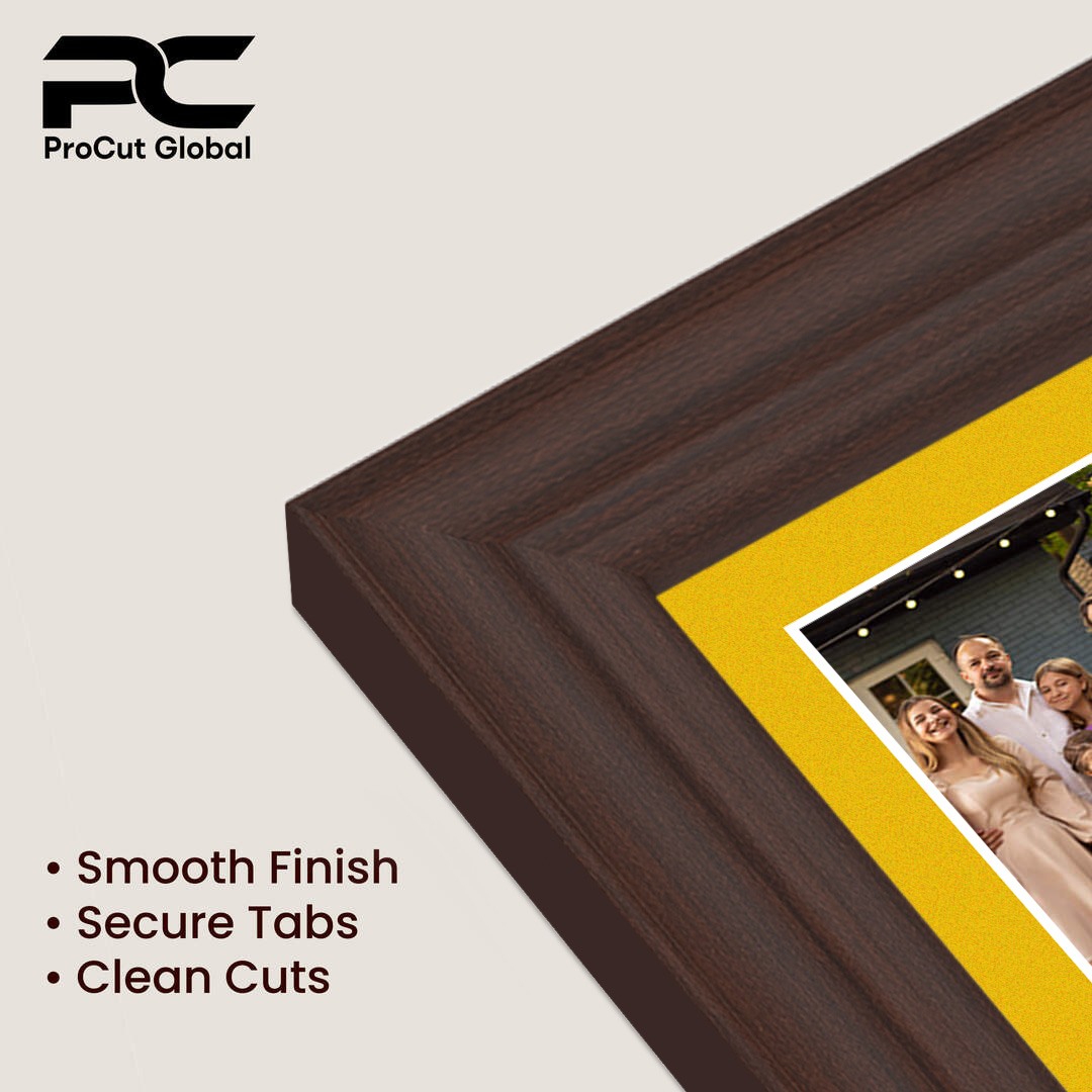 40x20cm Classic Rose Wood Multi Aperture Photo Frame - Fits 6x4" (x3) Photos | Collage Frame thumbnail 7