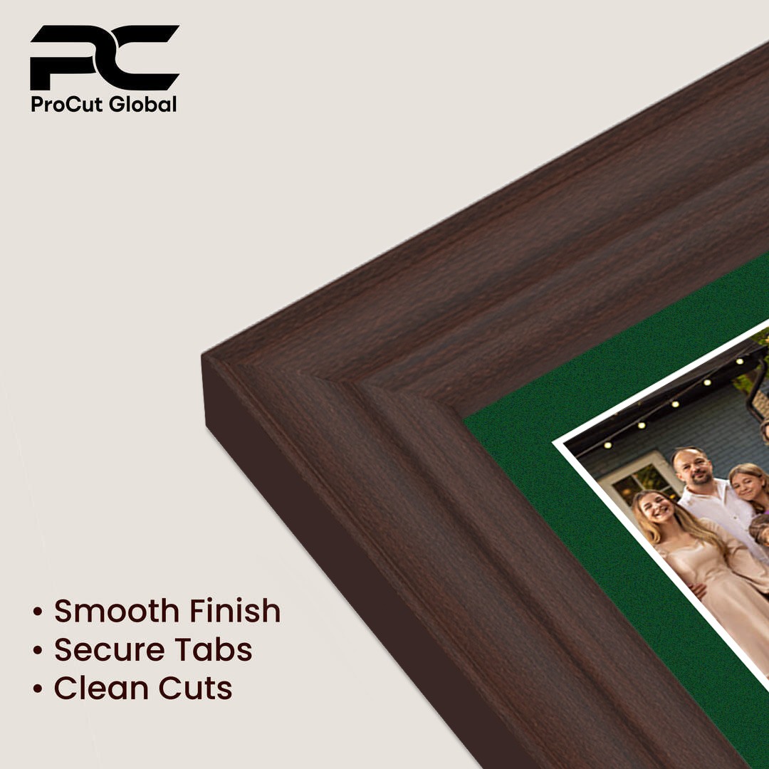 40x20cm Classic Rose Wood Multi Aperture Photo Frame - Fits 6x4" (x3) Photos | Collage Frame thumbnail 7