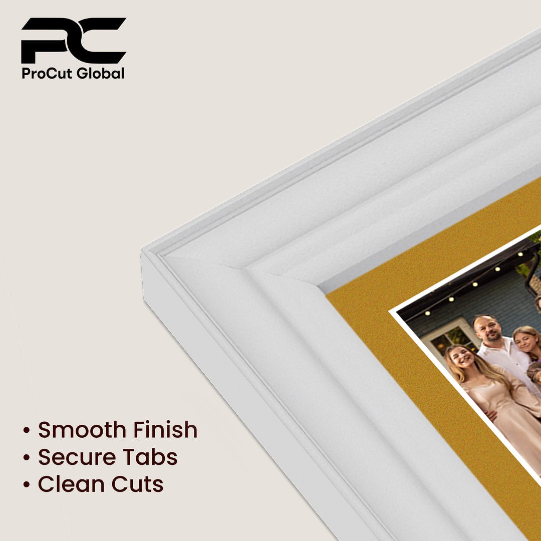 40x20cm White Classic Multi Aperture Photo Frame - Fits 6x4" (x3) Photos | Collage Frame thumbnail 7
