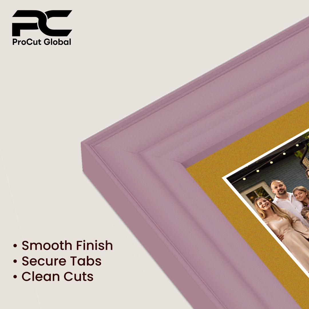 50x20cm Classic Pastel Pink Multi Aperture Photo Frame - Fits 6x4" (x4) Photos | Collage Frame thumbnail 7