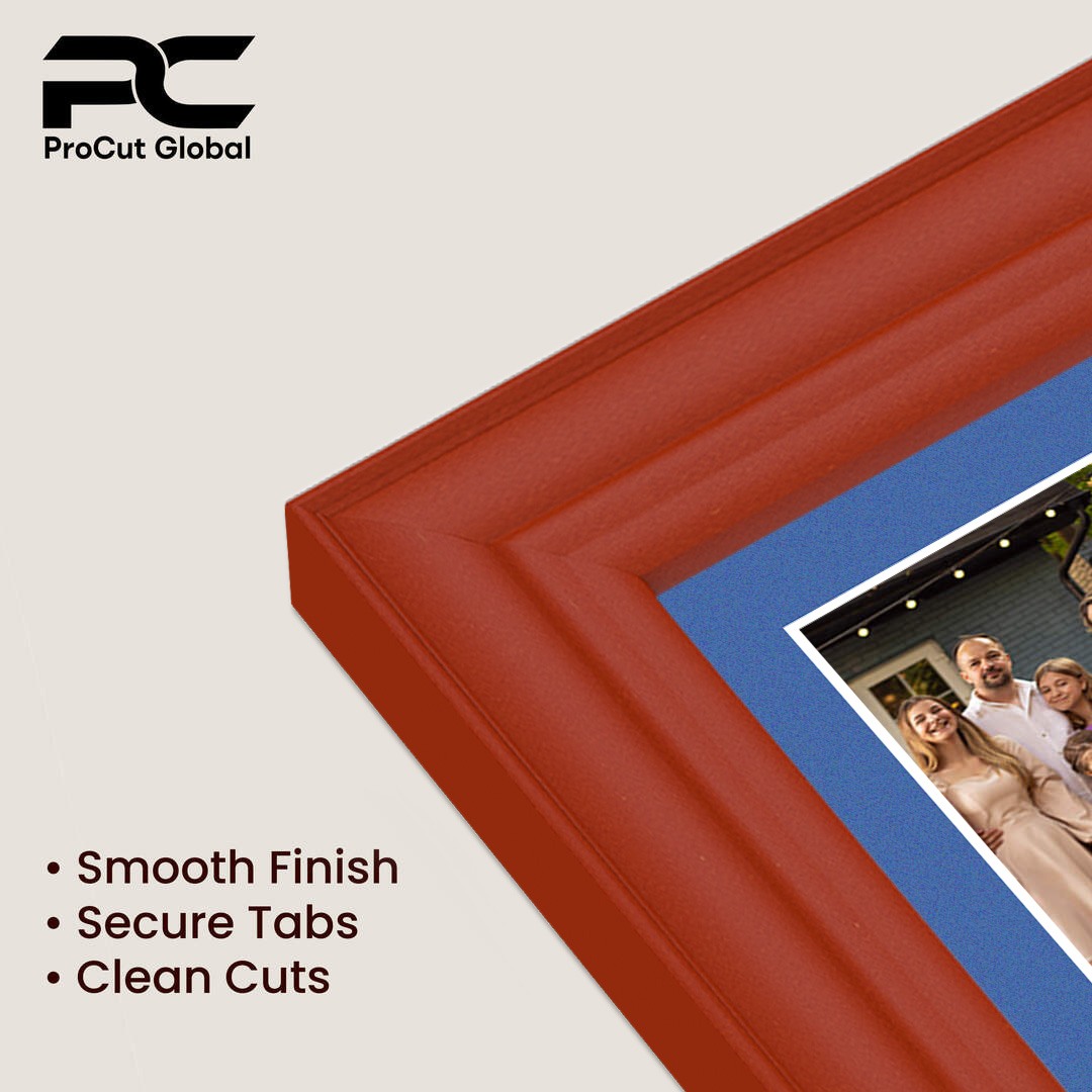 50x20cm Classic Red Multi Aperture Photo Frame - Fits 6x4" (x4) Photos | Collage Frame thumbnail 7