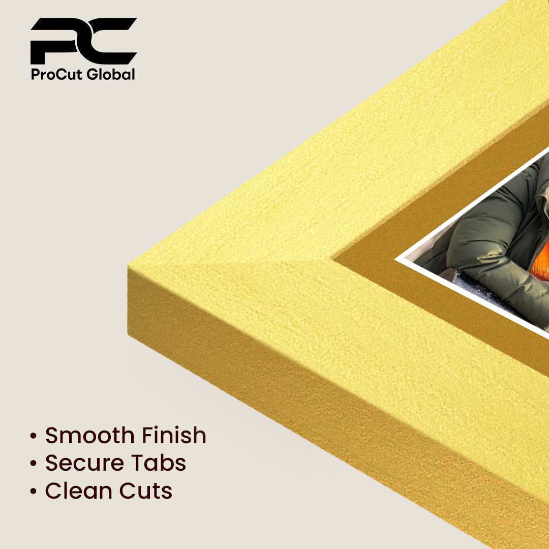 16x8" Sleek Gold Multi Aperture Photo Frame - Fits 7x5" (x3) Photos | Collage Frame thumbnail 7