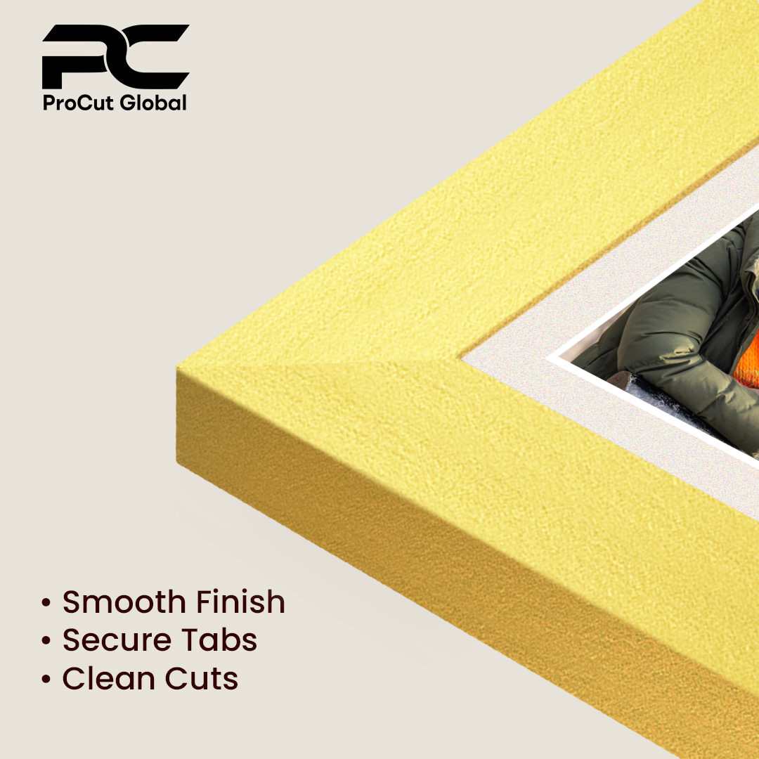 16x8" Sleek Gold Multi Aperture Photo Frame - Fits 7x5" (x3) Photos | Collage Frame thumbnail 7