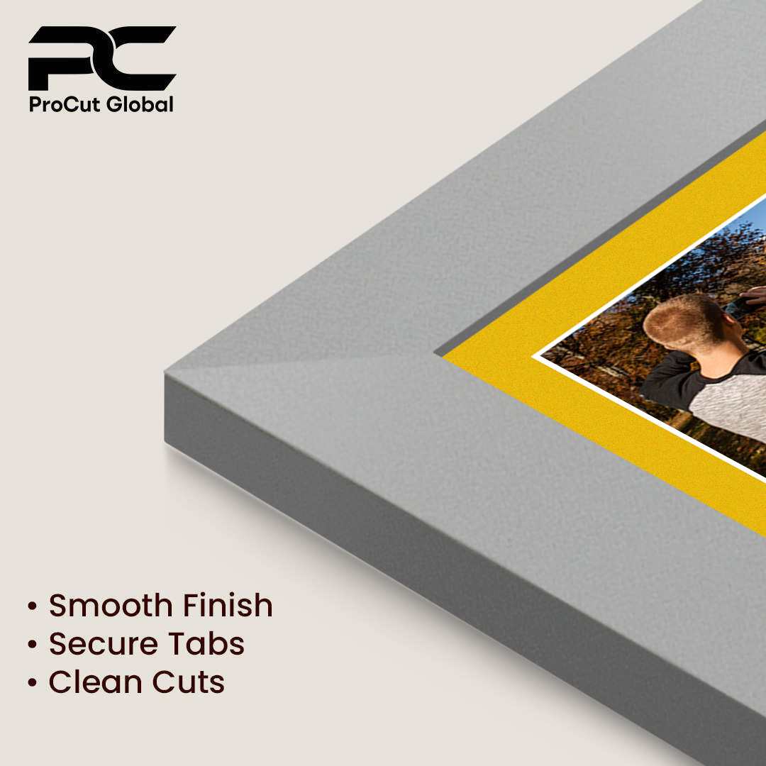 12x12" Silver Modern Multi Aperture Photo Frame - Fits 6x4" (x4) Photos | Collage Frame thumbnail 7