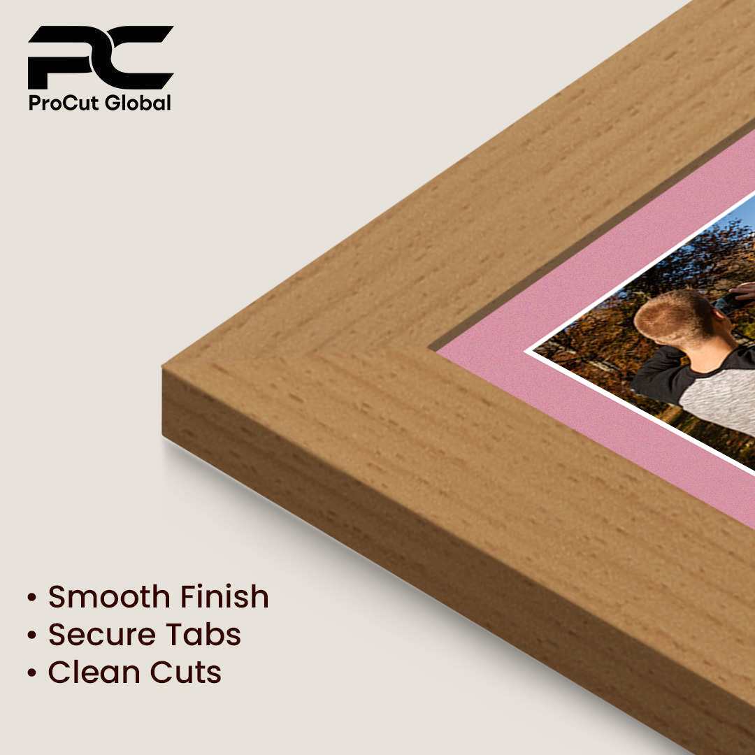 16x8" Modern Country Pine Multi Aperture Photo Frame - Fits 7x5" (x3) Photos | Collage Frame thumbnail 7
