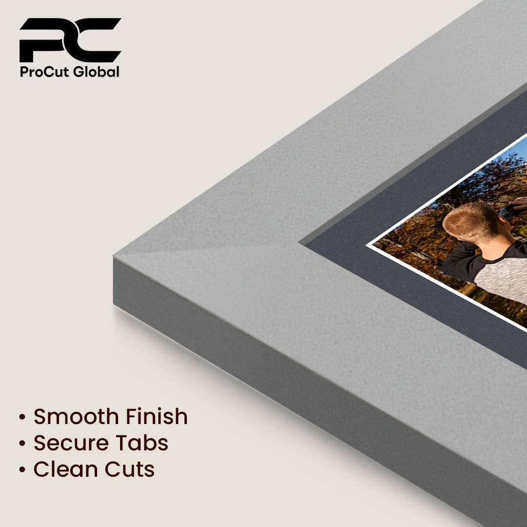 16x8" Silver Modern Multi Aperture Photo Frame - Fits 7x5" (x3) Photos | Collage Frame thumbnail 7
