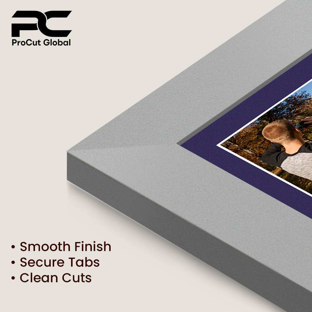16x8" Modern Silver Multi Aperture Photo Frame - Fits 7x5" (x3) Photos | Collage Frame thumbnail 7