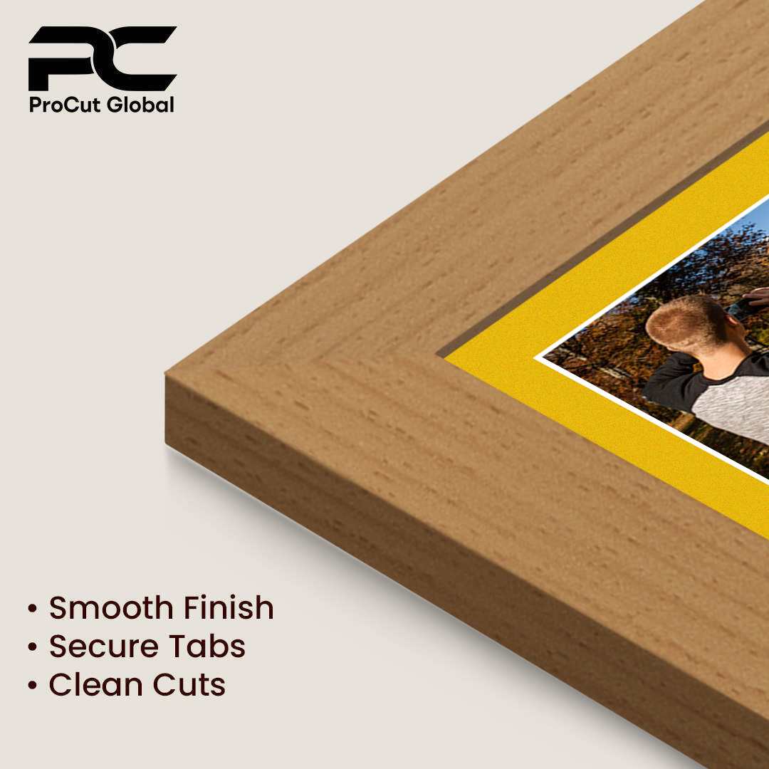 20x14" Modern Country Pine Multi Aperture Photo Frame - Fits A4 (x2) Photos | Collage Frame thumbnail 7