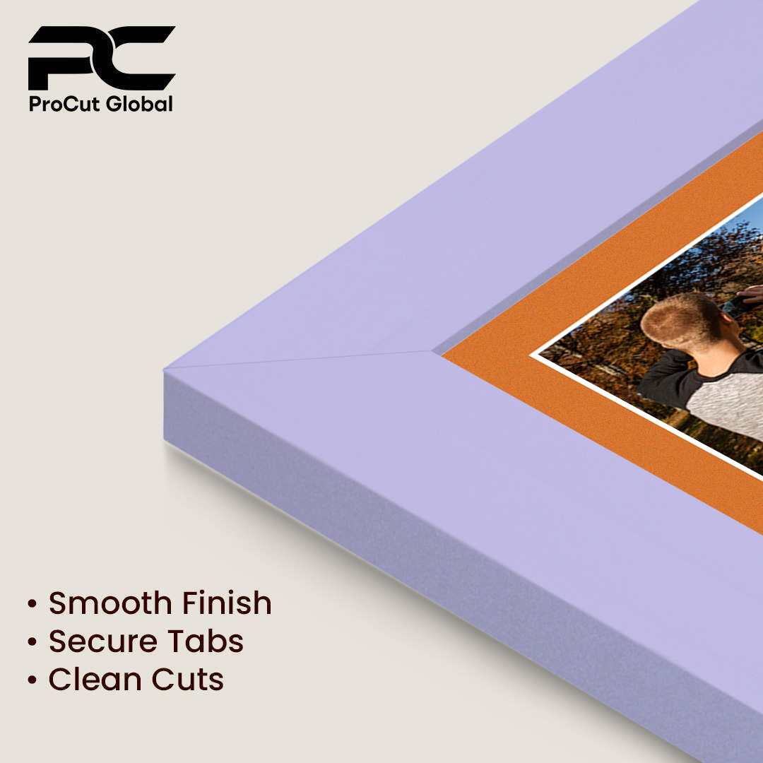 20x14" Purple Modern Multi Aperture Photo Frame - Fits A4 (x2) Photos | Collage Frame thumbnail 7