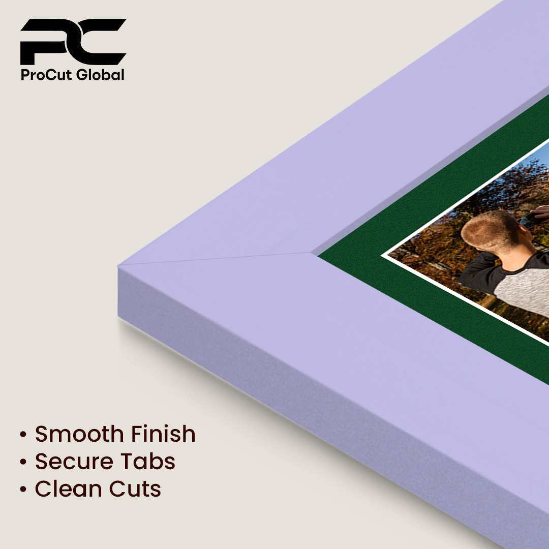 26x8" Modern Purple Multi Aperture Photo Frame - Fits 6x4" (x5) Photos | Collage Frame thumbnail 7