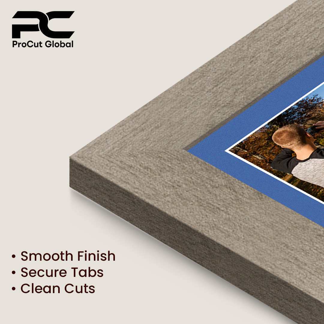 40x20cm Modern Aluminium Multi Aperture Photo Frame - Fits 6x4" (x3) Photos | Collage Frame thumbnail 7