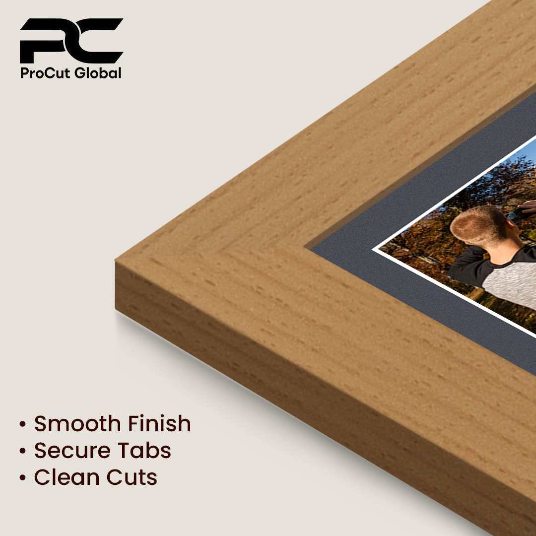 40x20cm Modern Country Pine Multi Aperture Photo Frame - Fits 6x4" (x3) Photos | Collage Frame thumbnail 7
