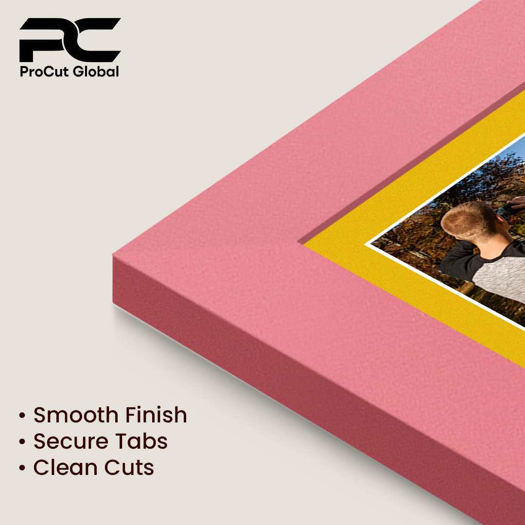 40x20cm Modern Pastel Pink Multi Aperture Photo Frame - Fits 6x4" (x3) Photos | Collage Frame thumbnail 7