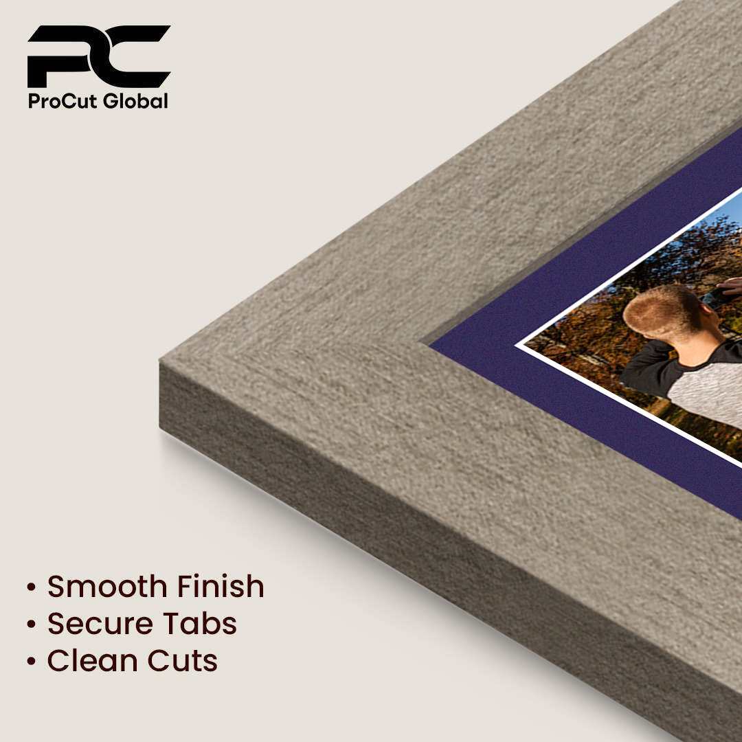 50x20cm Modern Aluminium Multi Aperture Photo Frame - Fits 6x4" (x4) Photos | Collage Frame thumbnail 7