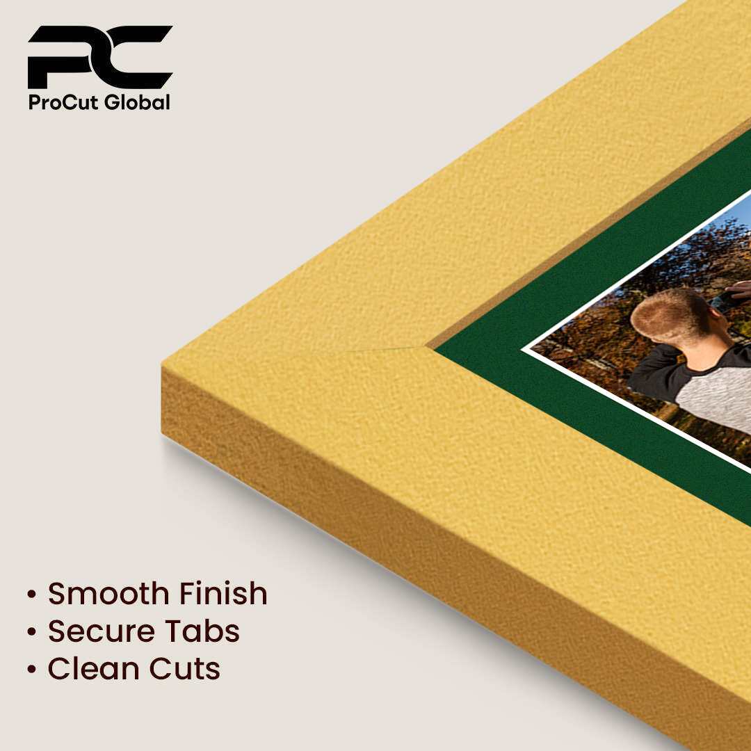 50x20cm Gold Modern Multi Aperture Photo Frame - Fits 6x4" (x4) Photos | Collage Frame thumbnail 7