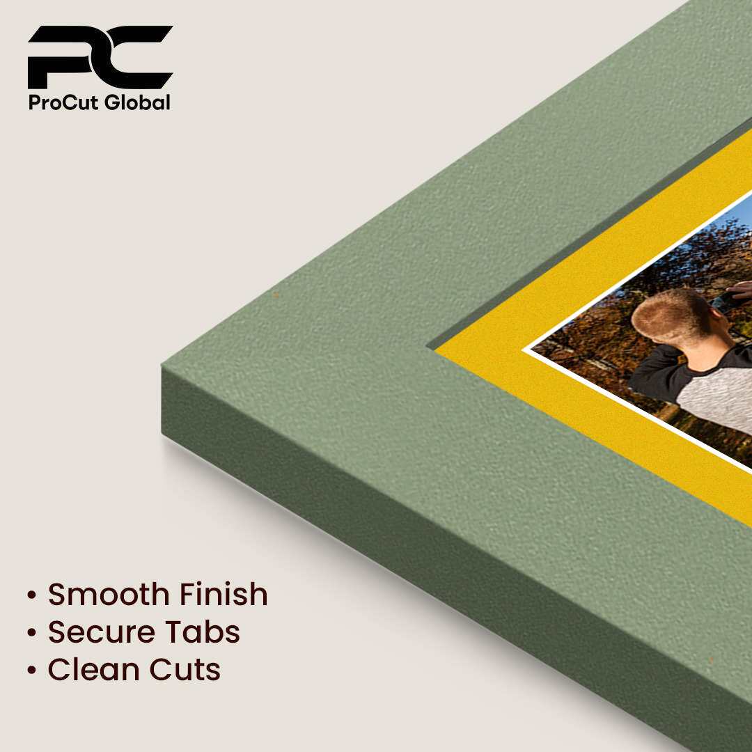 50x20cm Green Modern Multi Aperture Photo Frame - Fits 6x4" (x4) Photos | Collage Frame thumbnail 7