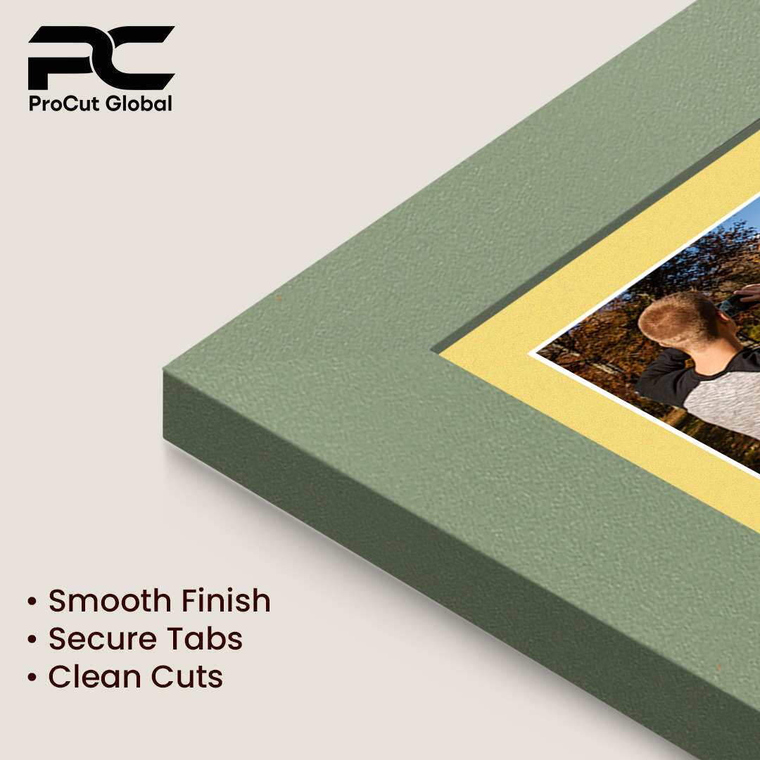 50x20cm Modern Green Multi Aperture Photo Frame - Fits 6x4" (x4) Photos | Collage Frame thumbnail 7