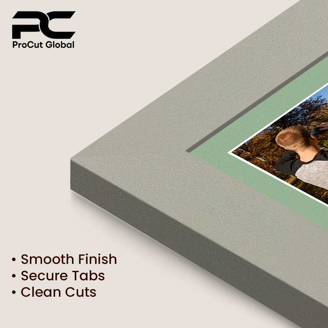 50x20cm Light Grey Modern Multi Aperture Photo Frame - Fits 6x4" (x4) Photos | Collage Frame thumbnail 7