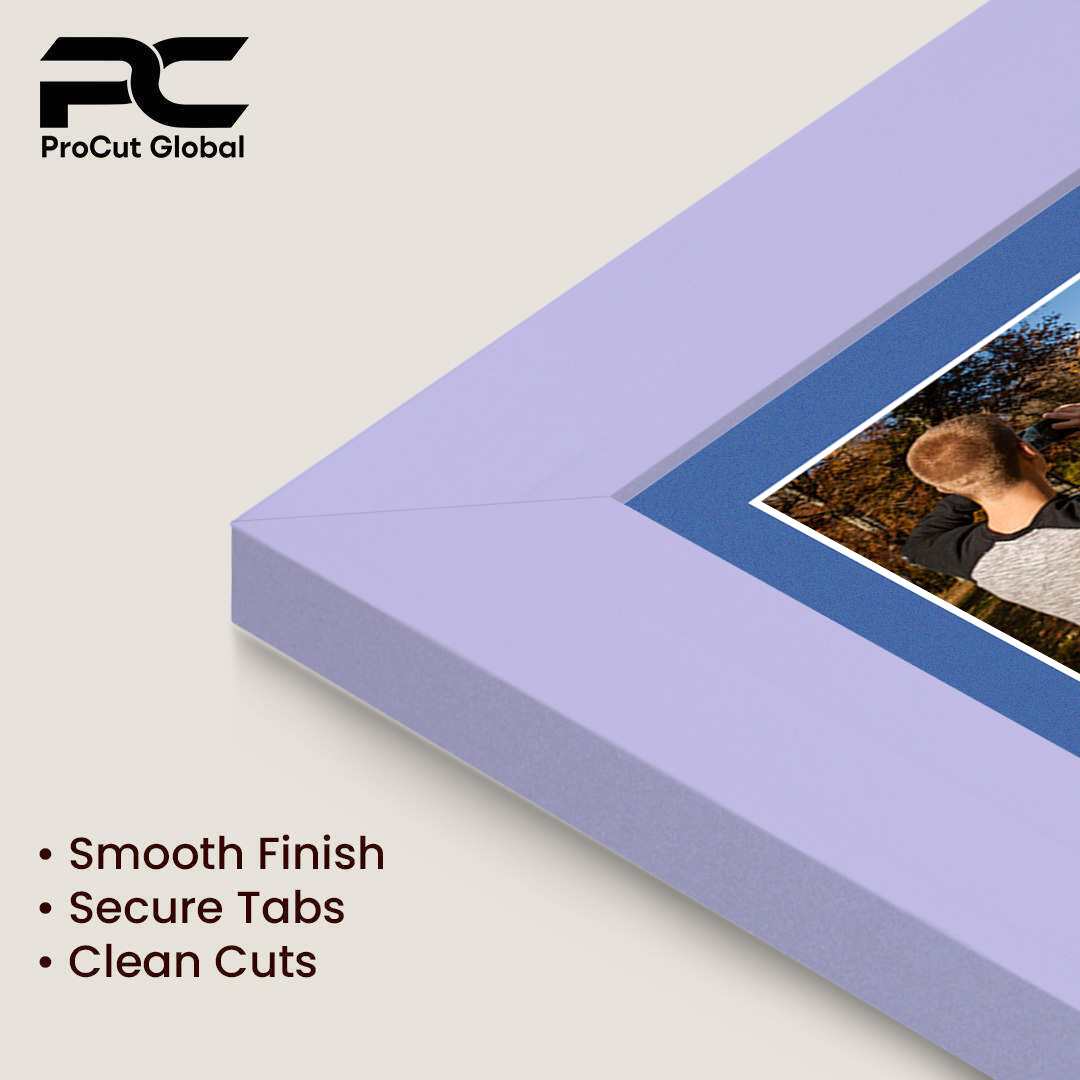 50x20cm Modern Purple Multi Aperture Photo Frame - Fits 6x4" (x4) Photos | Collage Frame thumbnail 7