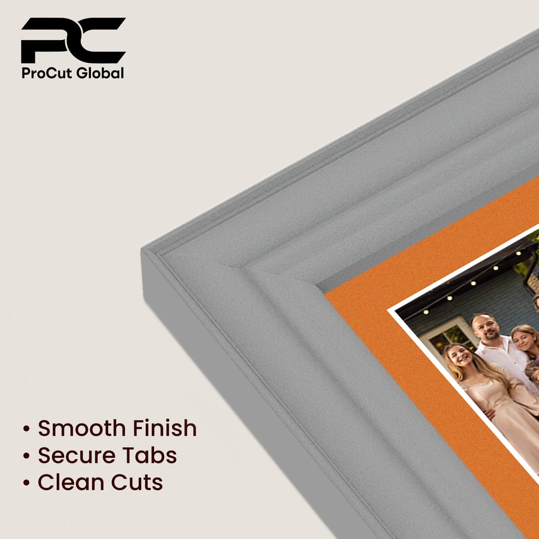 80x70cm Light Grey Classic Multi Aperture Photo Frame - Fits 6x4" (x18) & 4x4" (x2) Photos | Collage Frame thumbnail 7