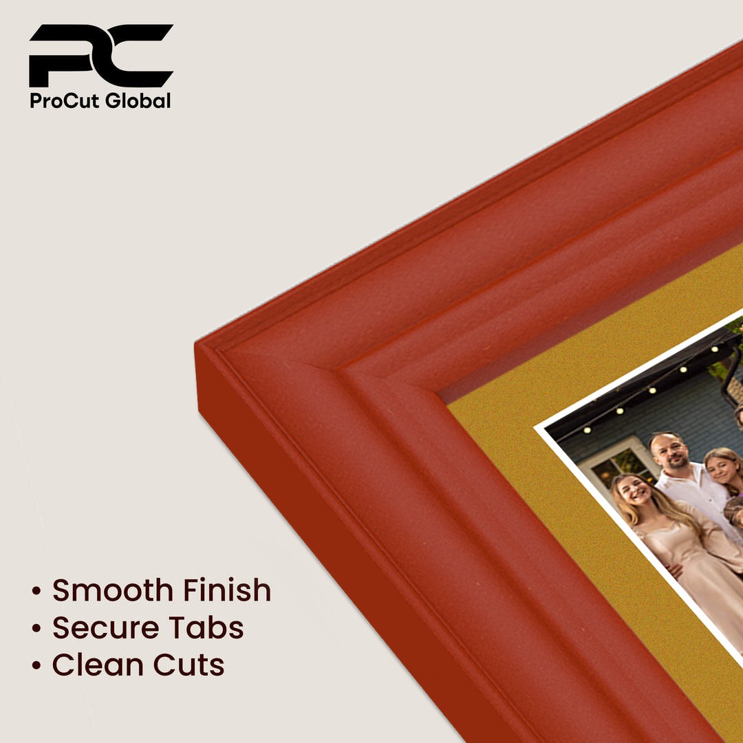 80x70cm Red Classic Multi Aperture Photo Frame - Fits 6x4" (x18) & 4x4" (x2) Photos | Collage Frame thumbnail 7
