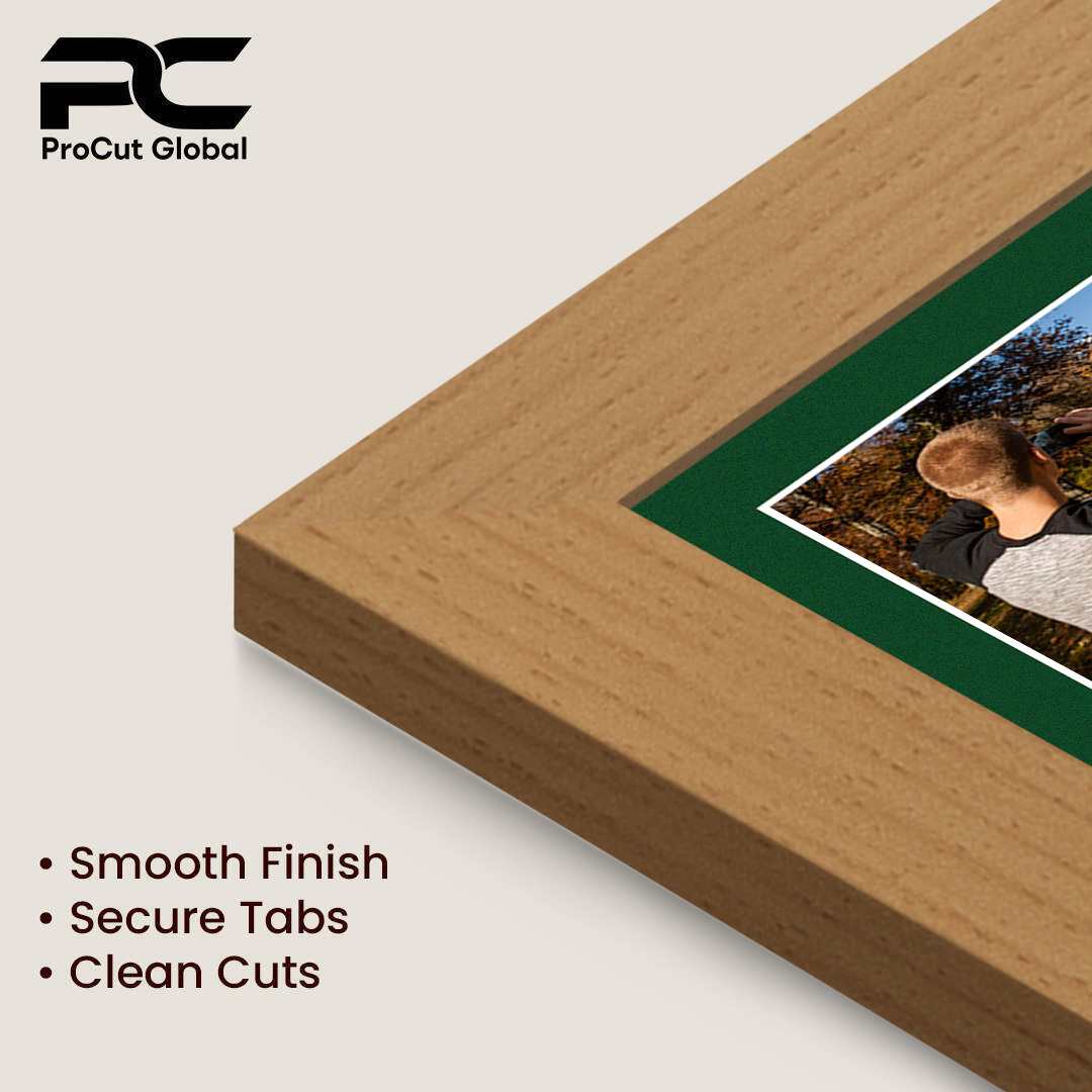 80x70cm Country Pine Modern Multi Aperture Photo Frame - Fits 6x4" (x18) & 4x4" (x2) Photos | Collage Frame thumbnail 7
