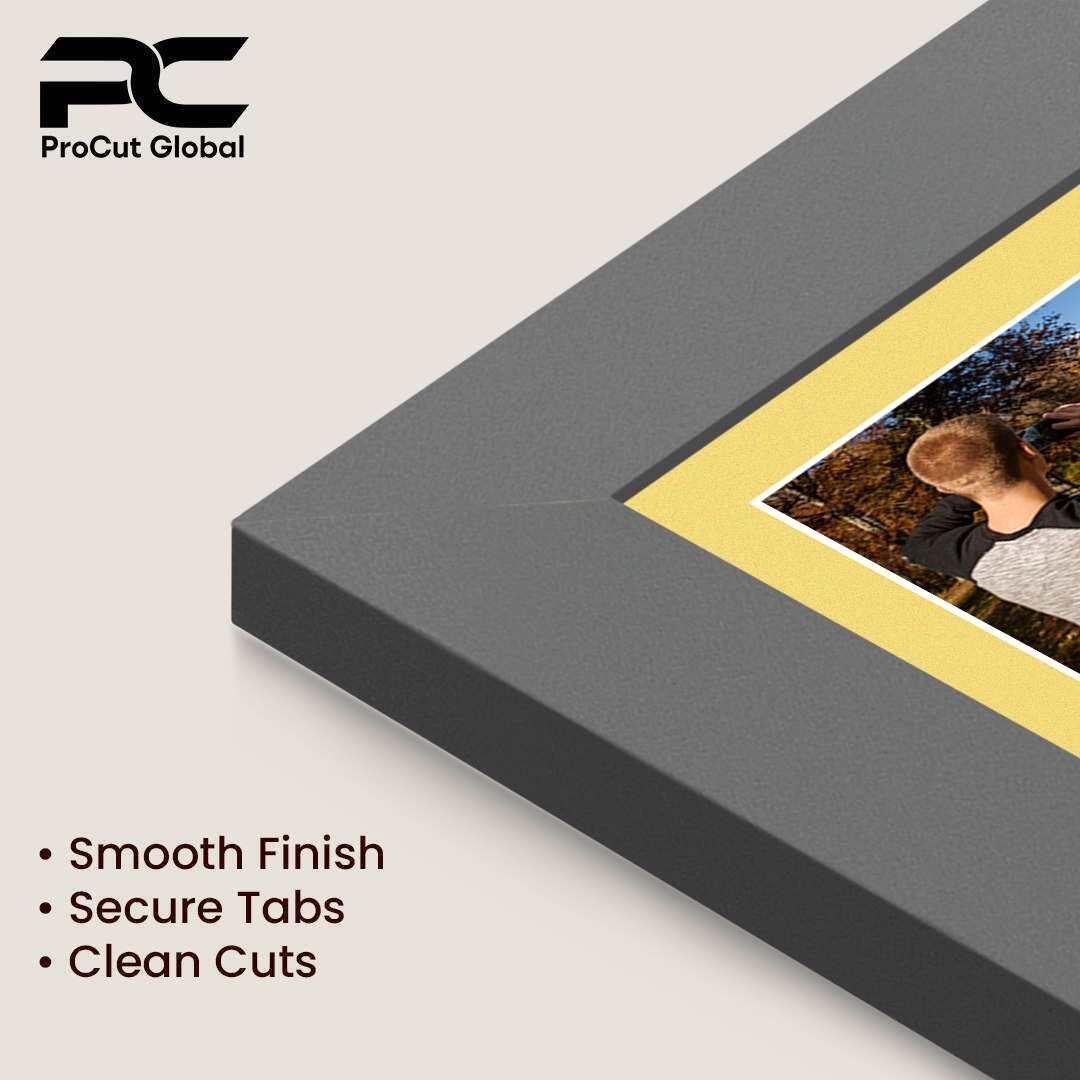 80x70cm Dark Grey Modern Multi Aperture Photo Frame - Fits 6x4" (x18) & 4x4" (x2) Photos | Collage Frame thumbnail 7