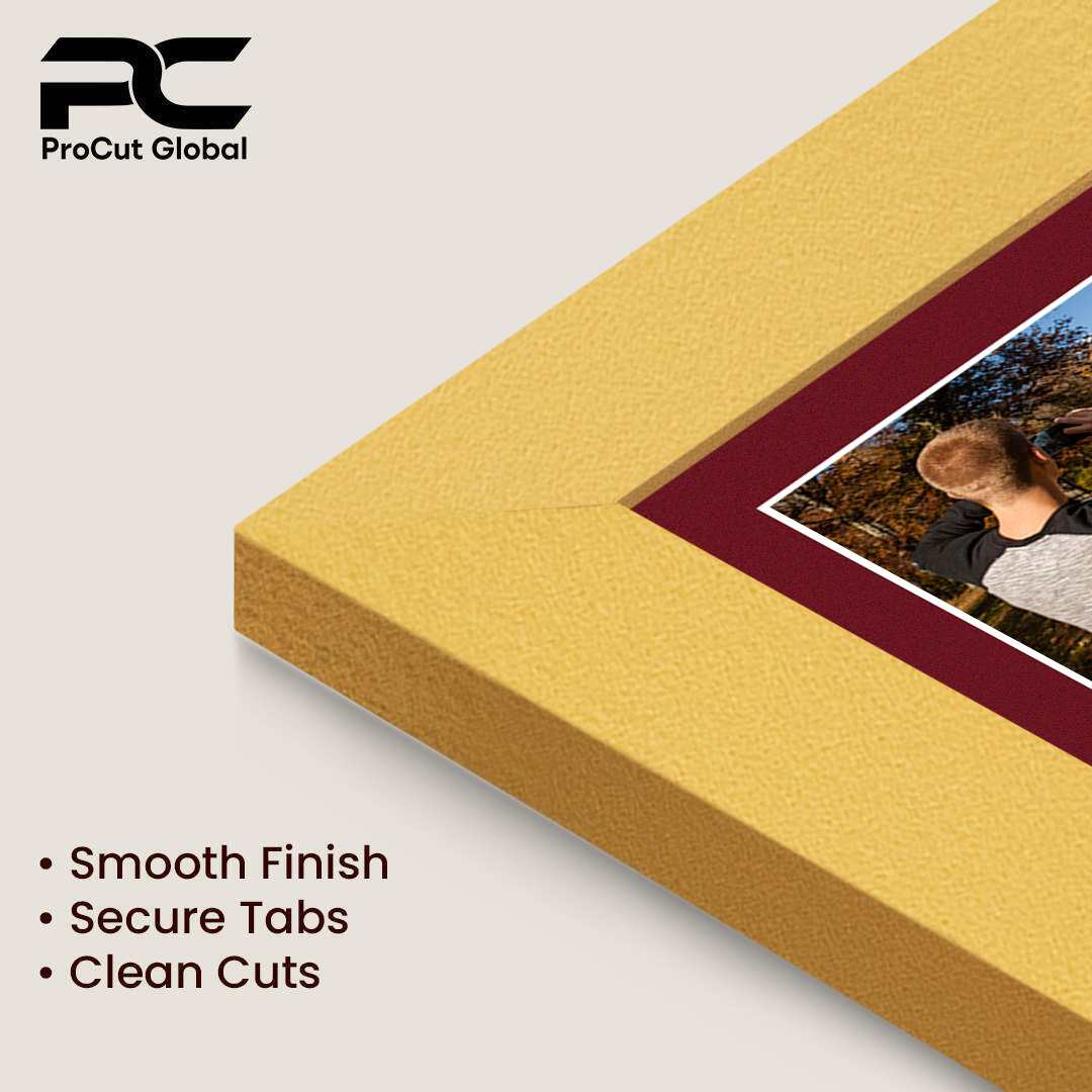 80x70cm Gold Modern Multi Aperture Photo Frame - Fits 6x4" (x18) & 4x4" (x2) Photos | Collage Frame thumbnail 7
