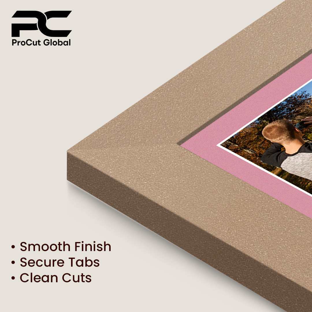 80x70cm Modern Rose Gold Multi Aperture Photo Frame - Fits 6x4" (x18) & 4x4" (x2) Photos | Collage Frame thumbnail 7
