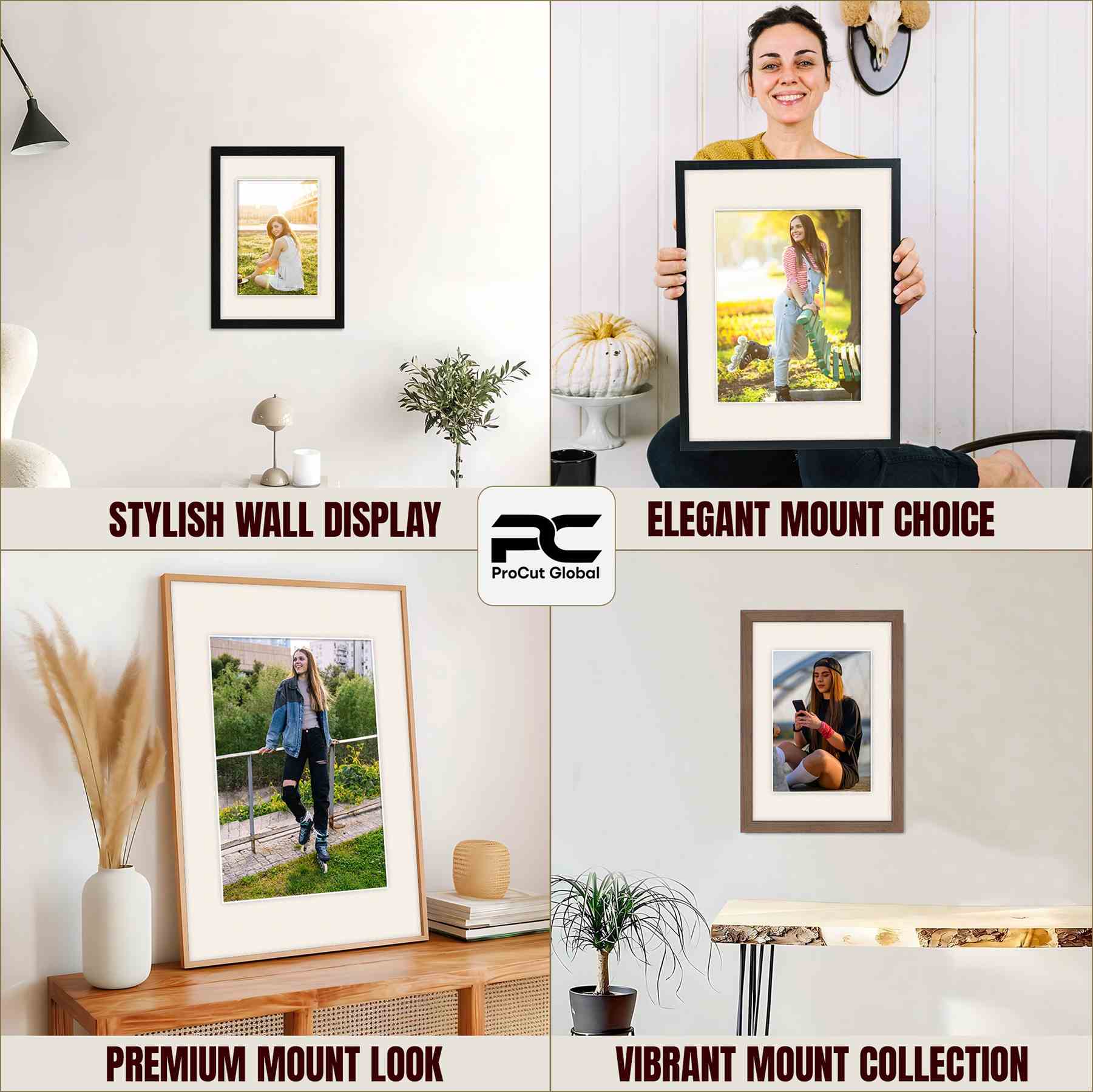 Antique White 8x6" Picture Mount With 6x4" Aperture | Acid-Free Mat Board For Photos & Artwork thumbnail 3