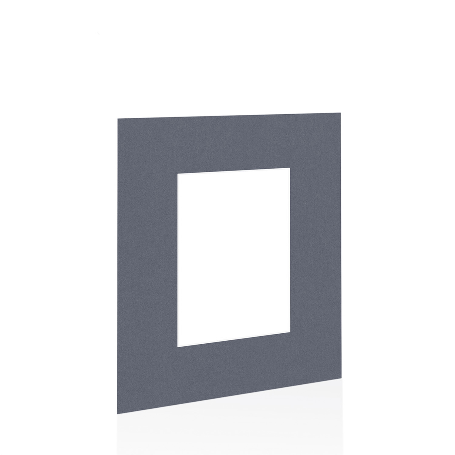 Charcoal Grey 10x8" Picture Mount With 6x4" Aperture | Acid-Free Mat Board For Picture Frames