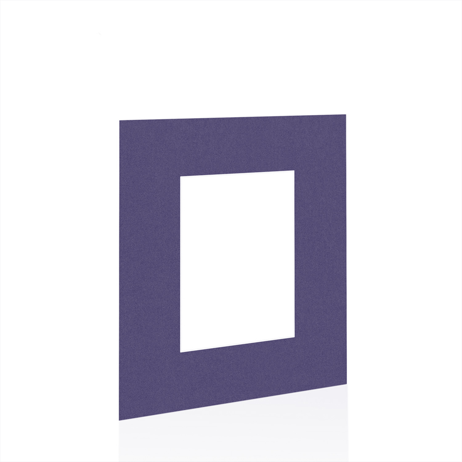 Damson 10x8" Picture Mount With 6x4" Aperture | Acid-Free Mat Board For Picture Frames