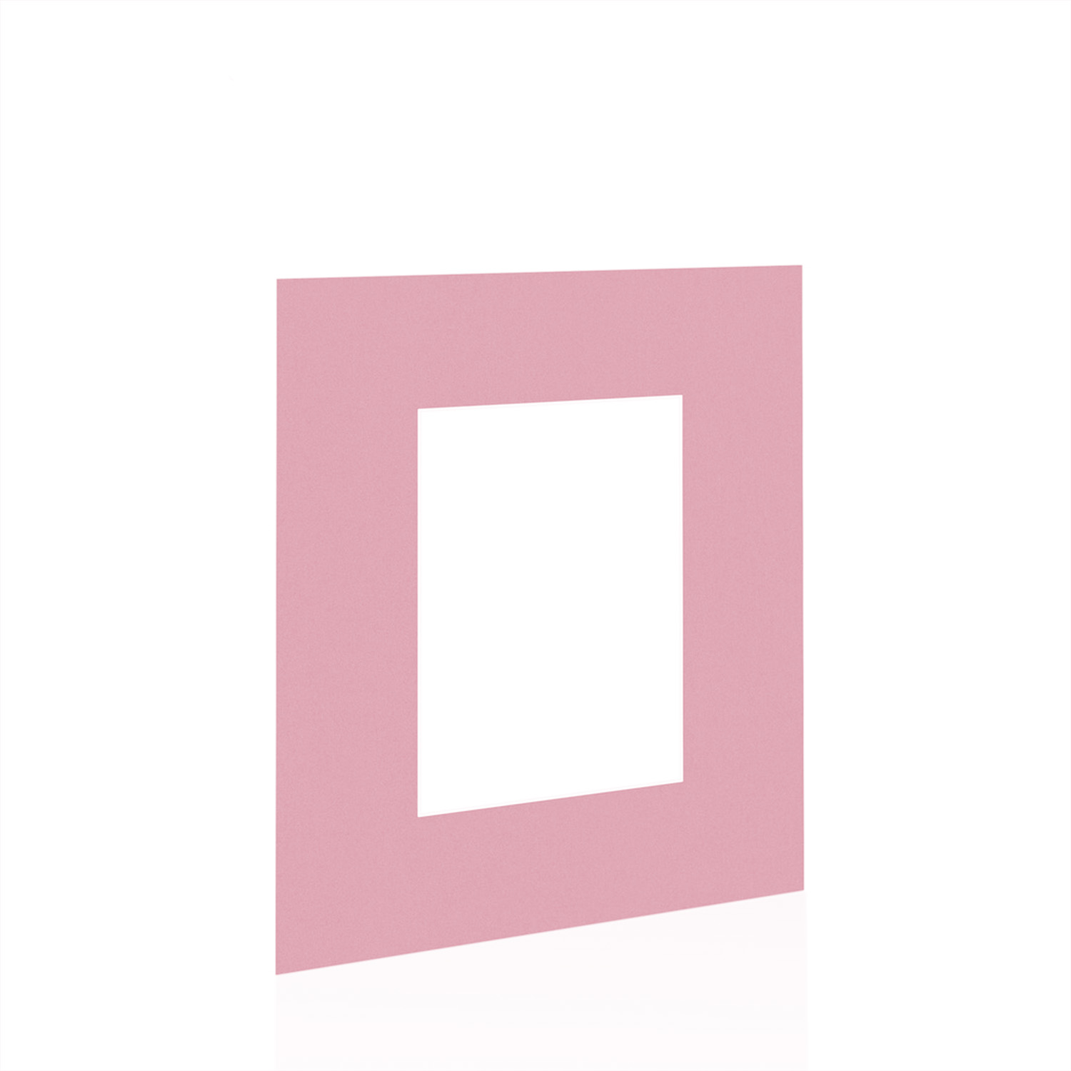 Dusty Rose 10x8" Picture Mount With 6x4" Aperture | Acid-Free Mat Board For Photos & Artwork