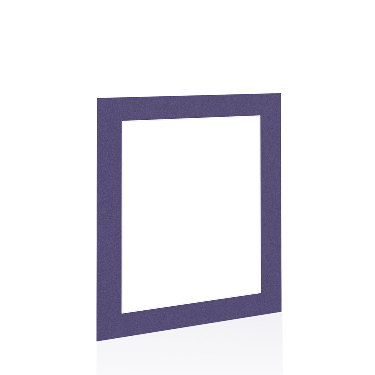 Damson 10x8" Picture Mount With 8x6" Aperture | Acid-Free Picture Mount Board