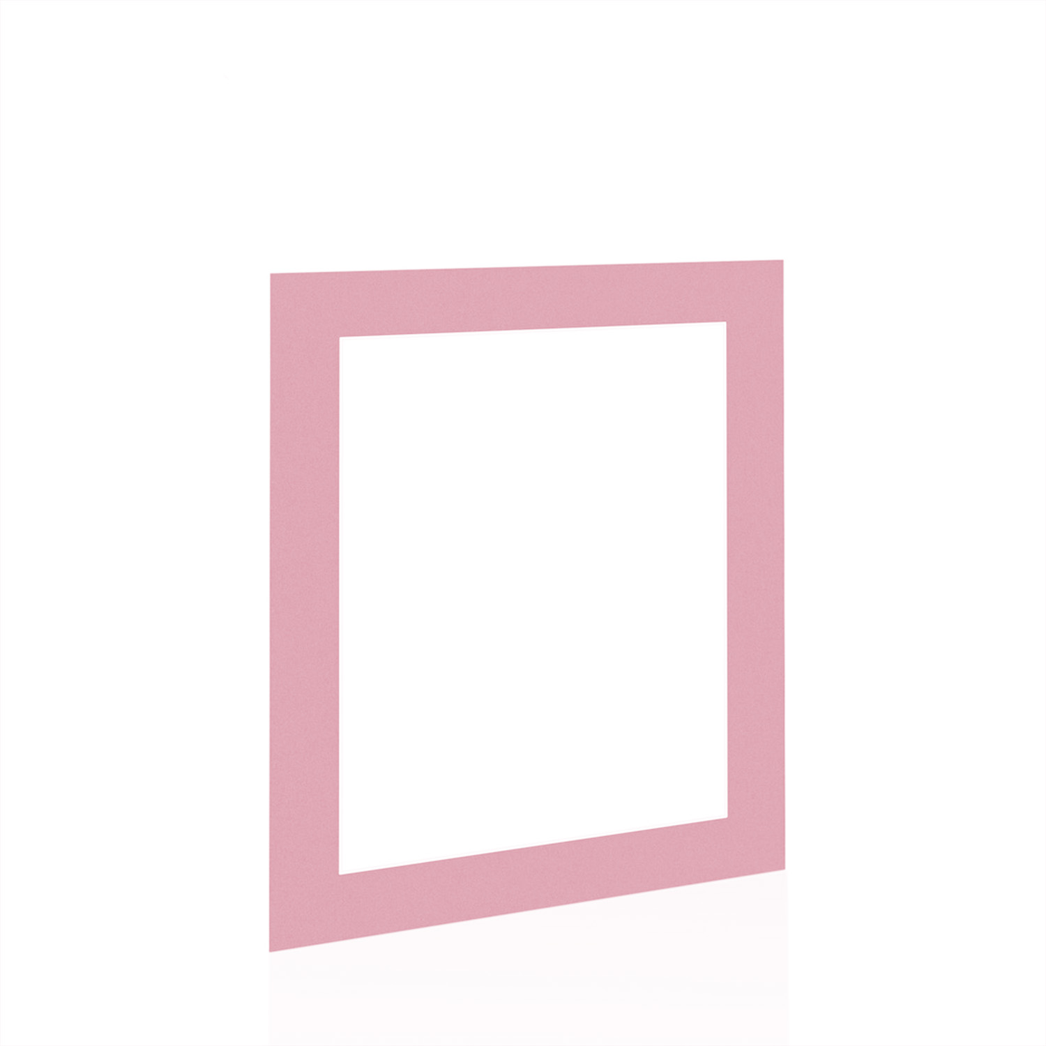 Dusty Rose 10x8" Picture Mount With 8x6" Aperture | Acid-Free Mat Board For Picture Frames