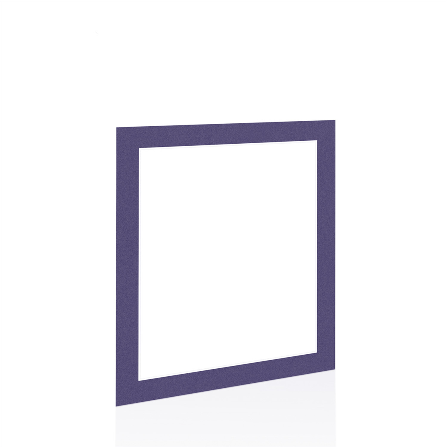 Damson 12x10" Picture Mount With 10x8" Aperture | Acid-Free Mat Board For Picture Frames