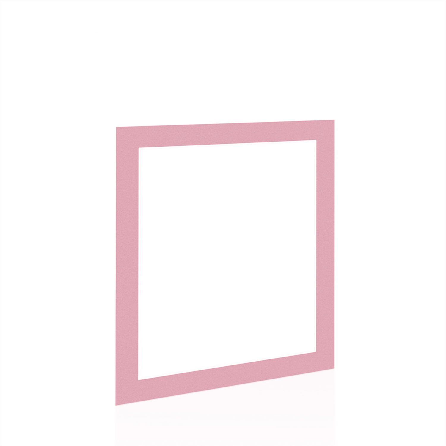Dusty Rose 12x10" Picture Mount With 10x8" Aperture | Acid-Free Mat Board For Picture Frames