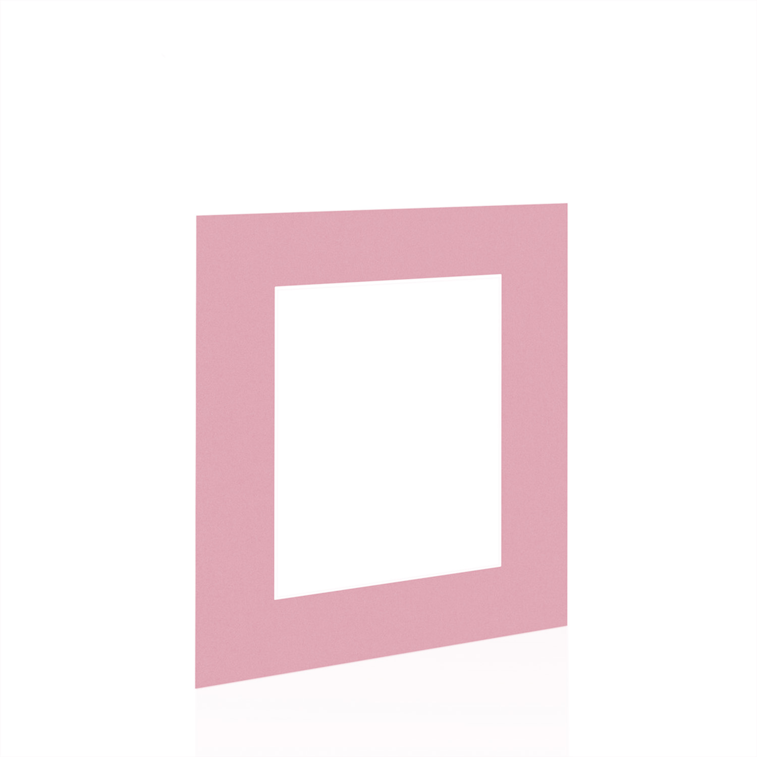 Dusty Rose 12x10" Picture Mount With 8x6" Aperture | Acid-Free Mat Board For Picture Frames