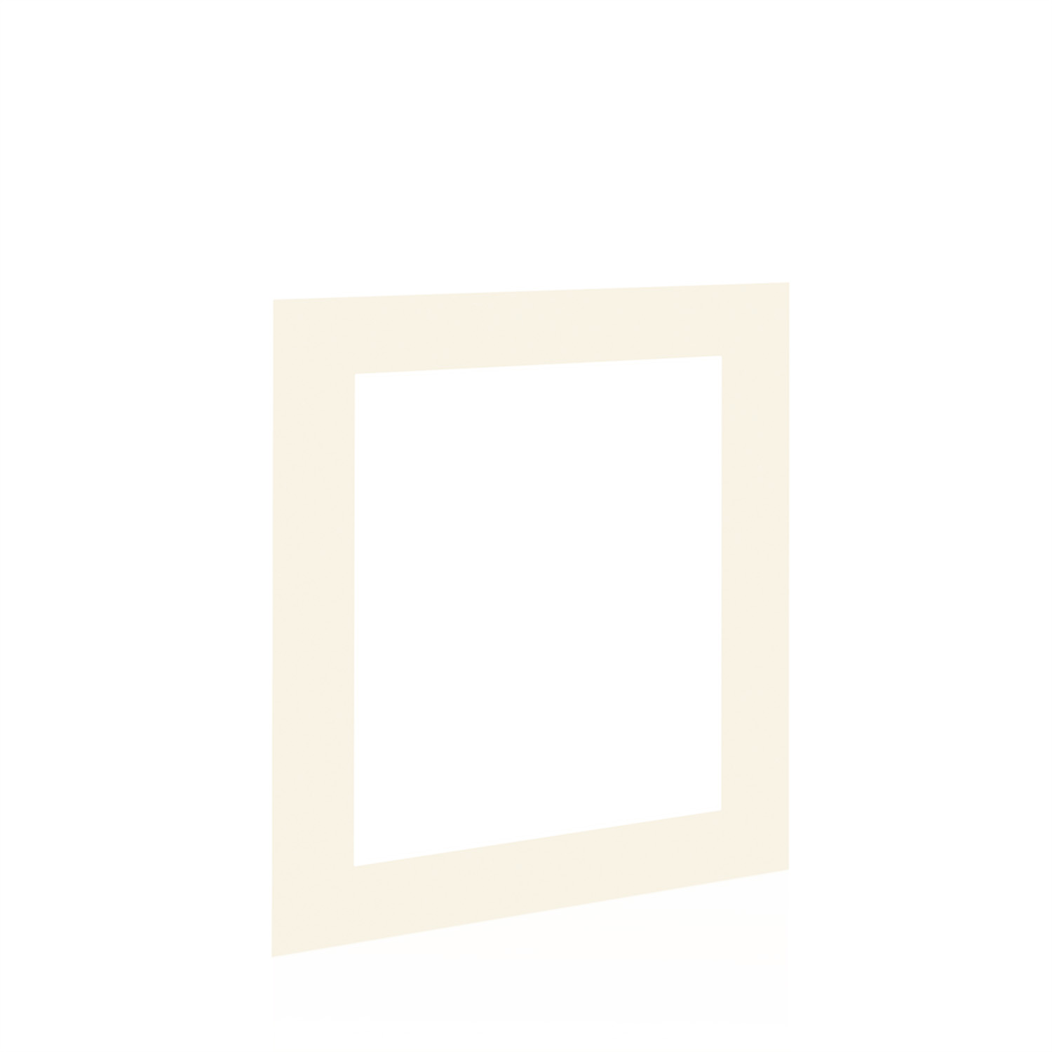 Antique White 12x10" Picture Mount With 9x7" Aperture | Acid-Free Picture Mount Board