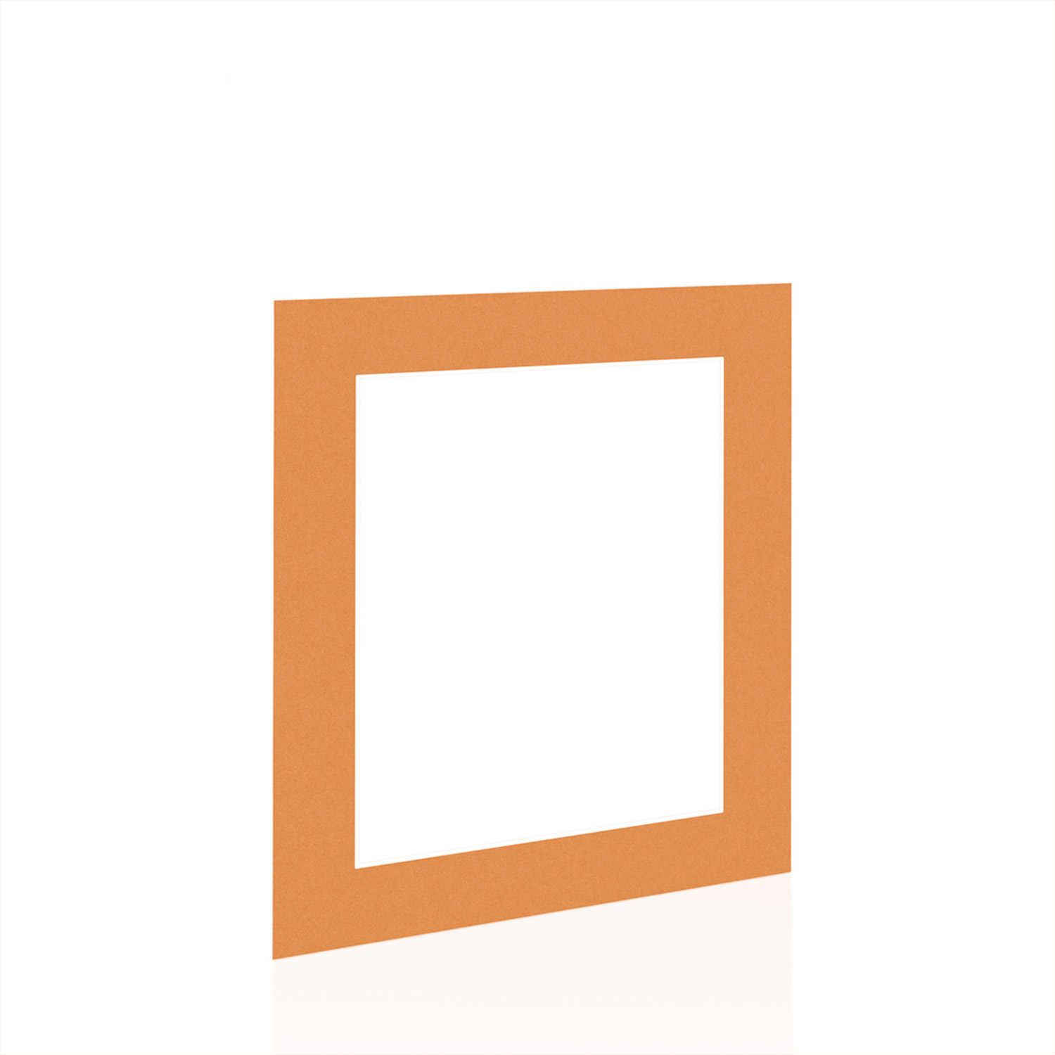 Burnt Orange 12x10" Picture Mount With 9x7" Aperture | Acid-Free Mat Board For Photos & Artwork