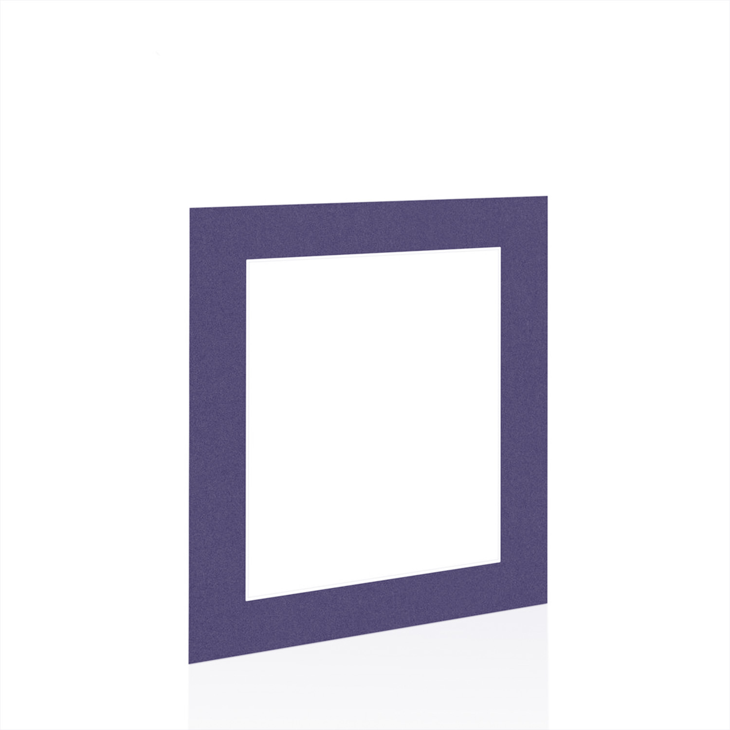 Damson 12x10" Picture Mount With 9x7" Aperture | Acid-Free Picture Mount Board