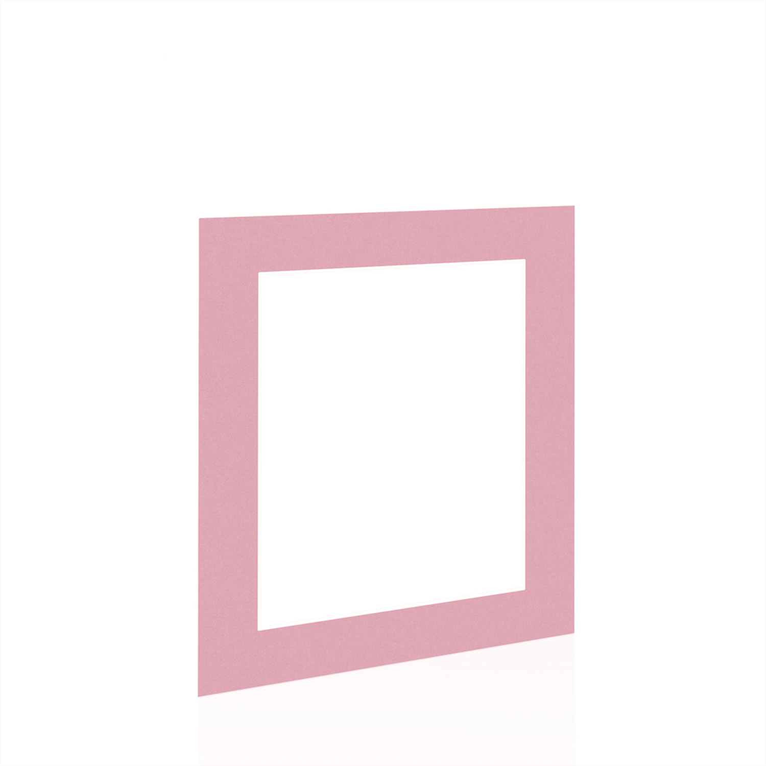 Dusty Rose 12x10" Picture Mount With 9x7" Aperture | Acid-Free Picture Mount Board