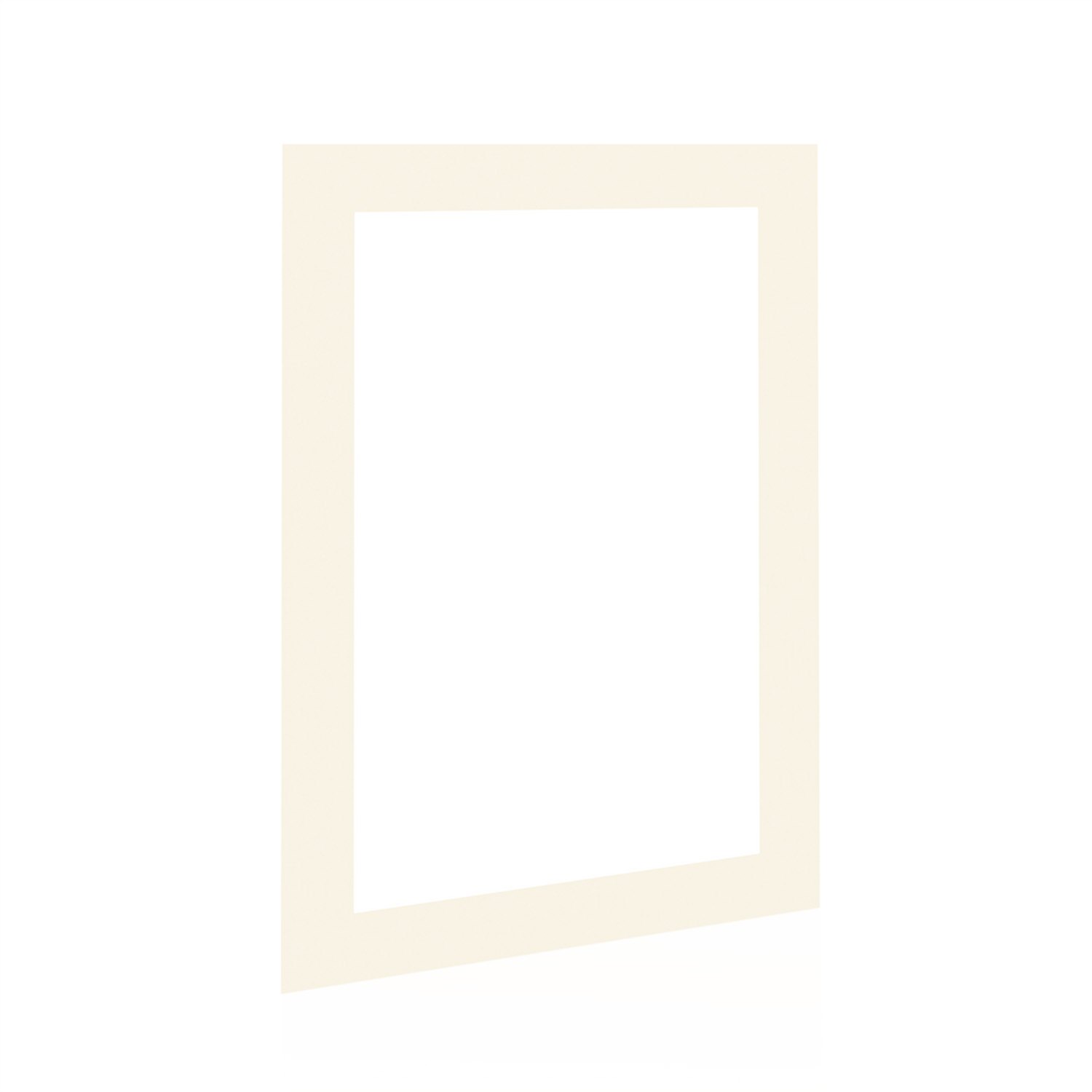 Antique White 12x8" Picture Mount With 10x6" Aperture | Acid-Free Picture Mount Board